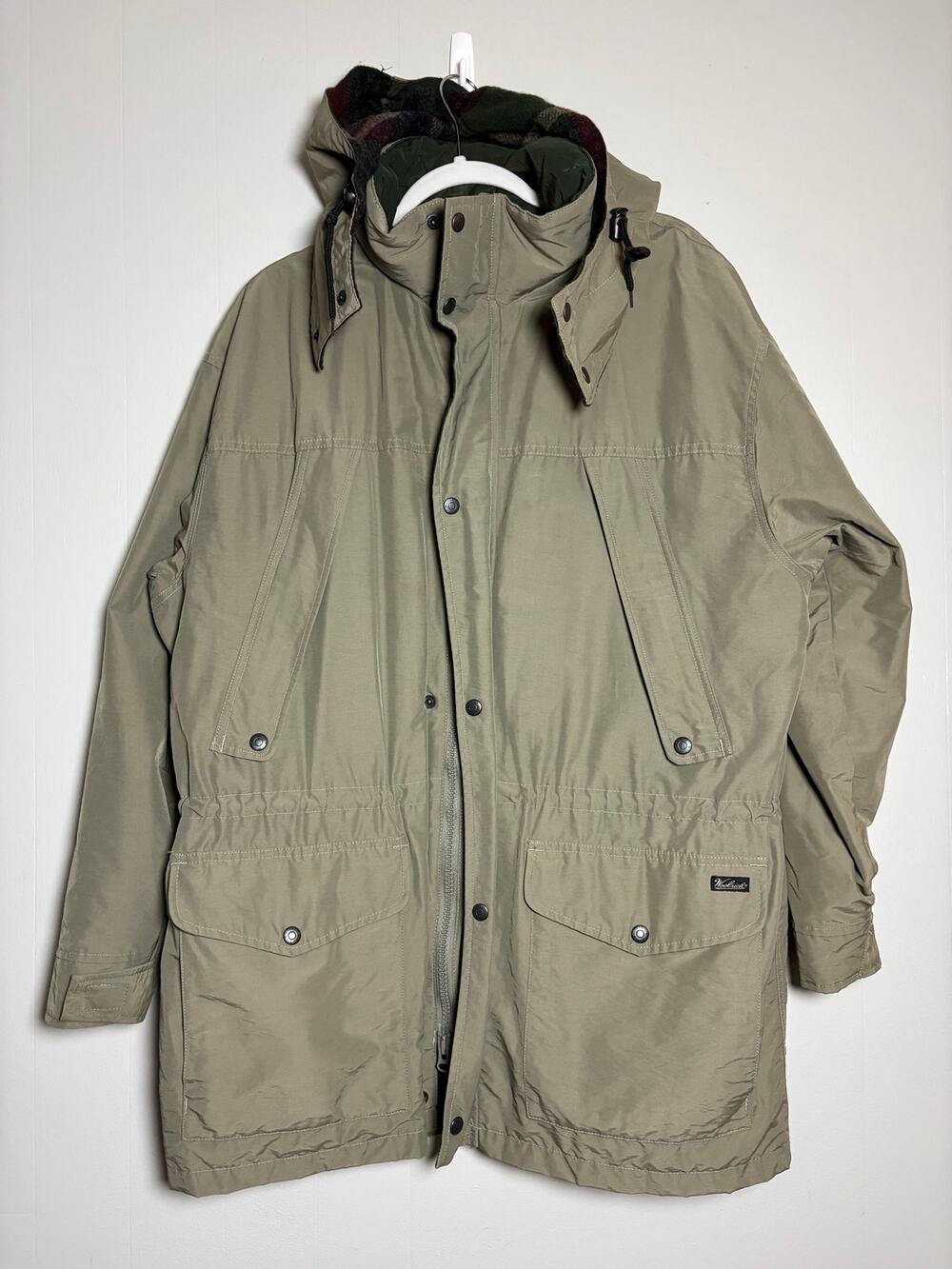 Woolrich Vintage Men's 6116 Field Stone Lined Mountain Parka Size Large